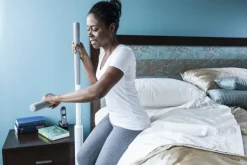 Barre d'appui verticale Healthcraft Advantage - avec rail bariatrique