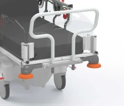 Barre de poussée amovible multi-préhension