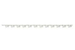 Barrette 12 bouchons PCR plats transparents naturel x 80
