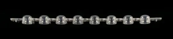 Barrette PCR de 8 cap dôme naturel x 125
