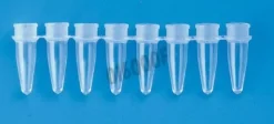 Barrette PCR 8 microtubes 0,2 ml assort capuchon dome x 250