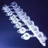 Barrette PCR ue 8 microtubes 0,2 ml naturel capuchon individuel stérile f hte x 300