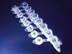 Barrette PCR ue 8 microtubes 0,2 ml naturel capuchon individuel stérile f hte x 300