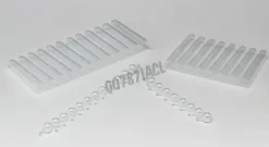 Barrette 8 tubes de stockage cl 1,1 ml sur rack stérile x 120