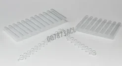 Barrette 12 tubes de stockage cl 1,1 ml sur rack x 80