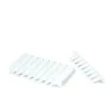 Barrette 8 tubes Low-Profile 0,2 ml sans capuchon blanc x 120