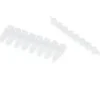 Barrette 8 tubes 0,2 ml avecBarrette capuchon dome naturel 20 packs de 12
