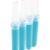 Barrette 4 tubes style rotor-gene 0,1 ml et bouchons naturel x 250