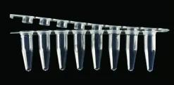 Barrette ultraflux z 8 microtubes naturel 0,2 ml + bouchon x 125