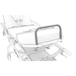 Barrière de pieds fixe pour brancard 920 M/930/940/950