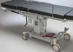 Barrière rectangulaire rabattable sur rail - la paire