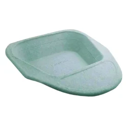 Bassin de lit - 1,3 l - cellulose moulée - 1 carton de 100