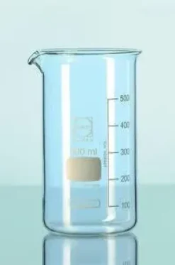Bécher duran forme haute avec graduation et bec 100 ml