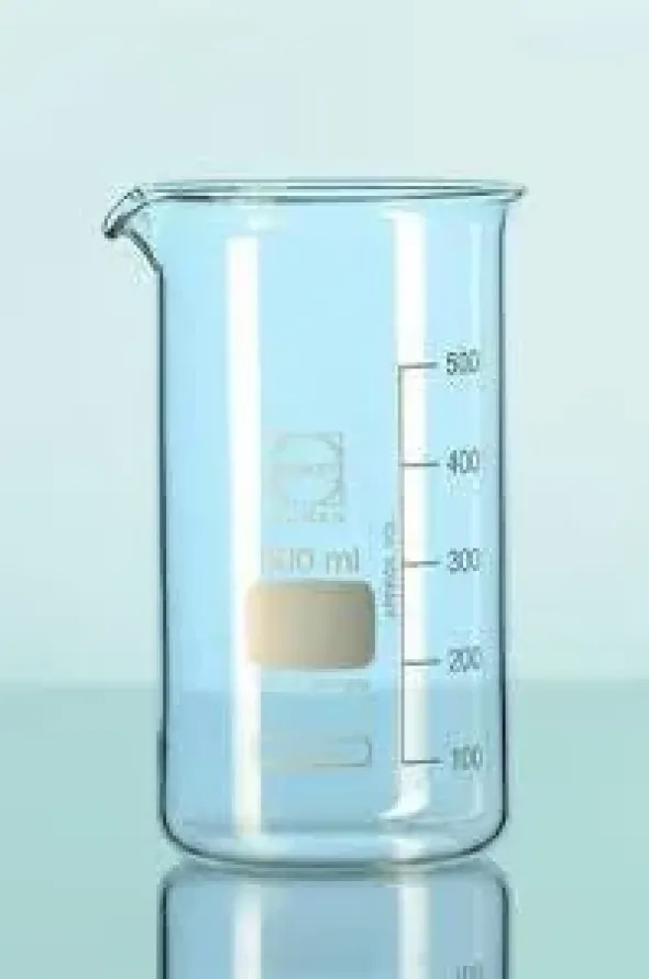 Bécher duran forme haute avec graduation et bec 100 ml
