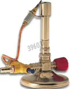 Bec bunsen de sécurité gaz naturel vis 1/2 olive