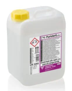 Bidon de désinfectant pour cycle chimique PURISTERIL 5 KG - 1 par carton