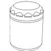 Bidon fond plat (flat bottles) en PPCO de 750 ml - lot de 4