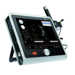 Biometre COMPACT TOUCH comprenant : sonde de biométrie support de sondes, test bloc, souris, tapis, pédale, système