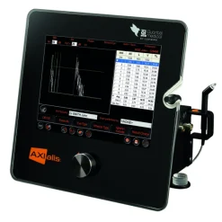 Biomètre AXIALIS avec sonde de Biométrie comprenant support de sonde, test bloc, pédale,