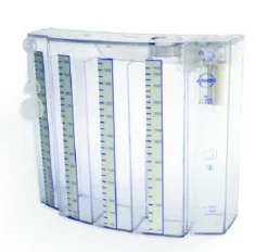 Bocal à sécrétions 2 litres, usage unique pour S 201 Thorax, carton de 5 pièces