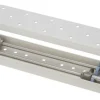 Boite de stérilisation pour optique lg utile sup 20 inf 35cm perfo autoclav, couvercle, cales silicone, moyen
