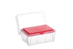 Boite vide pour 96 pointes SAPPHIRE 10 µl et 10 µl coloris rouge x 10