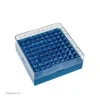 Boite 133x133x51 Cryoplastique (Capacite 100 tubes de 2ml) (Commande par multiple de 5)