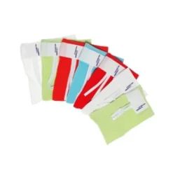 Bonnet avec bandes de fixation, à usage unique, néonatalogie, taille XXL (vert), lot de 10