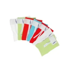 Bonnet avec bandes de fixation, à usage unique, néonatalogie, taille XXS (vert), lot de 10