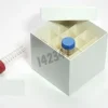 Boîte blanche carton 4 x 4 tubes 50 ml dim 148 x 148 x 128 mm