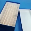 Boîte bleue carton longue 6 x 12 tubes 15 ml dim 148 x 287 x 128 mm