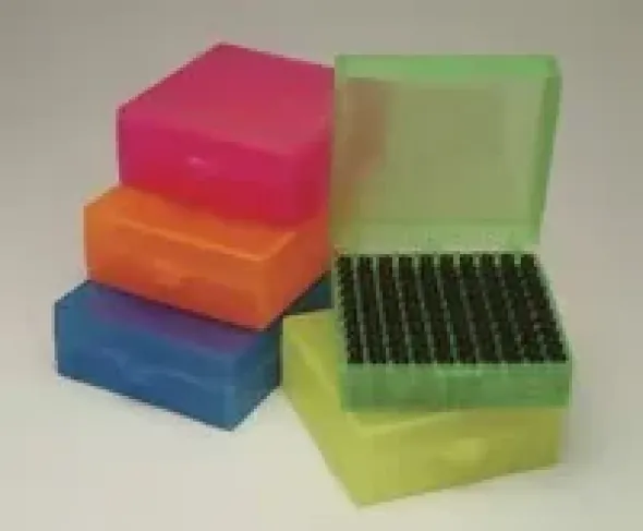 Boîte colorée 100 flacons 12 x 3 x 5