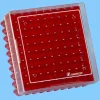 Boîte Cryobox pour stockage de 100 cryotubes 1 - 2 ml - rouge x 5