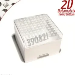 Boîte Cryogen Box 2D PC 132 x 132 x 94 mm Pour 100 Cryotubes 5 ml Blanc