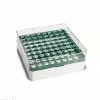 Boîte cryogen box 81 PC 132 x 132 mm pour cryotubes 1,2 et 2 ml vert