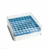 Boîte cryogen box 81 PC 132 x 132 mm pour cryotubes 1,2 et 2 ml bleu