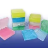 Boîte de congélation PP pour 100 tubes coloris assortis x 5