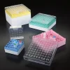 Boîte de stockage hips 100 tubes 2 ml bleue x 4