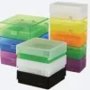 Boîte de stockage pp 50 microtubes naturel x 5