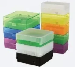 Boîte de stockage pp 50 microtubes naturel x 5