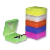 Boîte néon starstore - 100 avec couvercle à charnière néon coloris assortis x 5