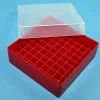 Boîte PPN 81 cryotubes rouge