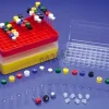 Boîte PP pour 96 tubes 1 ml