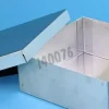 Boîte 133 x 133 x 50 mm acier inox avec couvercle