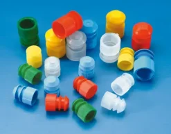 Bouchon à ailette pour tube de diam 11-13 mm rouge x 1000