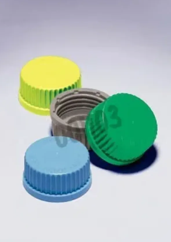 Bouchon bleu sans joint pour flacons à essais iso gl 45 x 10