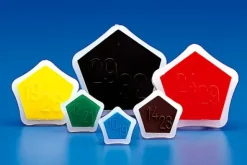 Bouchon conique pe ns 24/29 rouge x 10