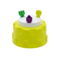 Bouchon GL45 avec 3 connexions capillaires et 9 Raccord capillaires