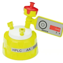 Bouchon GL45 b.safe avec 1 raccord capillaire et 1 soupape de ventilation