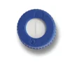 Bouchon 9 mm PP vis court bleu trou PTFE x 1000
